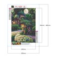thumbnail image 2 of Pintura de diamante 5D DIY Full Round Drill Mushroom Hut Home Decor Craft (V3188), 2 of 9