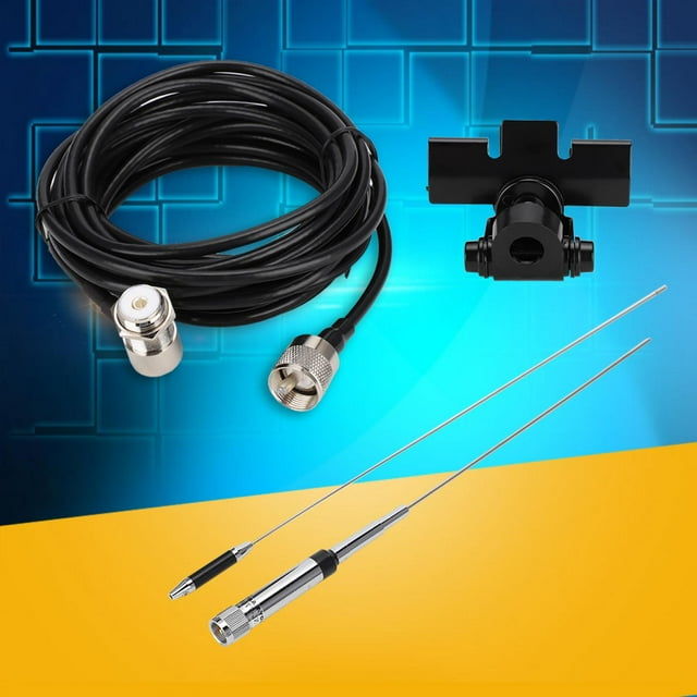 Vhf NL-770R Banda Dual VHF/UHF 144/430MHz 3.0/5.5 DBi NL 770R Radio De Coche Antena Móvil/estación