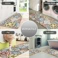thumbnail image 6 of HEBE Boho Anti Fatigue Kitchen Rug Sets 2 Piece Non Slip Cushioned Mats for Floor Waterproof Carpet Runner for Sink Laundry Standing, 6 of 6