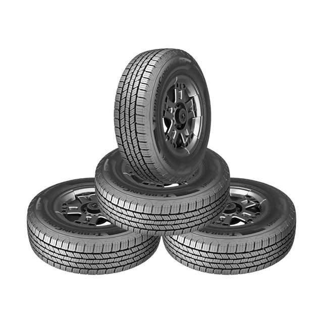 4) Llantas 255/55R20 Continental TerrainContact H/T 107H SL Continental .