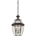 thumbnail image 5 of Quoizel Lighting - Newbury - 3 Light Outdoor Hanging Lantern  Medici Bronze, 5 of 7