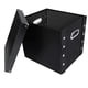 thumbnail image 4 of Snap-N-Store Caja de almacenamiento para discos de vinilo - 12" - Paquete de 2 - Caja con capacidad para 75 álbumes de vinilo - Negro, 4 of 5