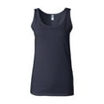 thumbnail image 2 of Gildan - Softstyle Women’s Tank Top - 64200L - Navy - Size: L, 2 of 3