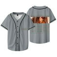 thumbnail image 1 of Kevin Kaarl Logo Baseball Jacket Tee Ultra Sodade Tour Merch Unisex V-neck Short Sleeve T-Shirts, 1 of 6