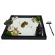 thumbnail image 1 of de bandeja de arena de jardín de meditación Mini budismo de decoración para escritorio Yoga Oficina Quemador Baoblaze Bandeja de arena de meditación, 1 of 8
