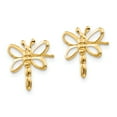 thumbnail image 2 of 14k Madi K Boucles d'Oreilles Libellule SE2053, 2 of 2