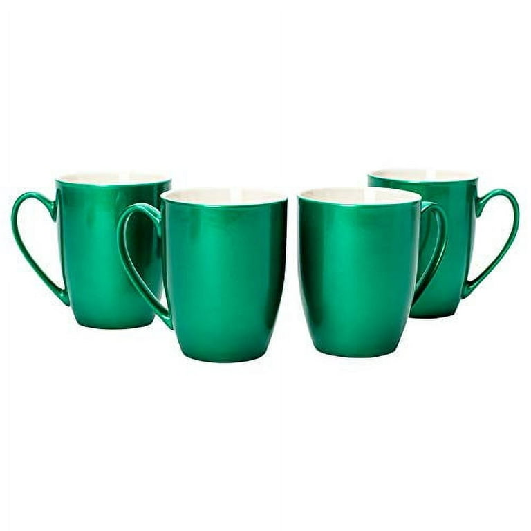 XiRiDa 12oz Glass Coffee Mugs Set of 4,Classic Vertical Stripes Glasses Tea  Cup with Handle Lids& Sp…See more XiRiDa 12oz Glass Coffee Mugs Set of