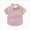 T95***Pink, variant on 8-9 Years Girls Short Sleeved Shirt Comfortable Breathable Fashion Plaid Girls Short Sleeved Shirt Back-To-School Shirts Light Blue T Shirts