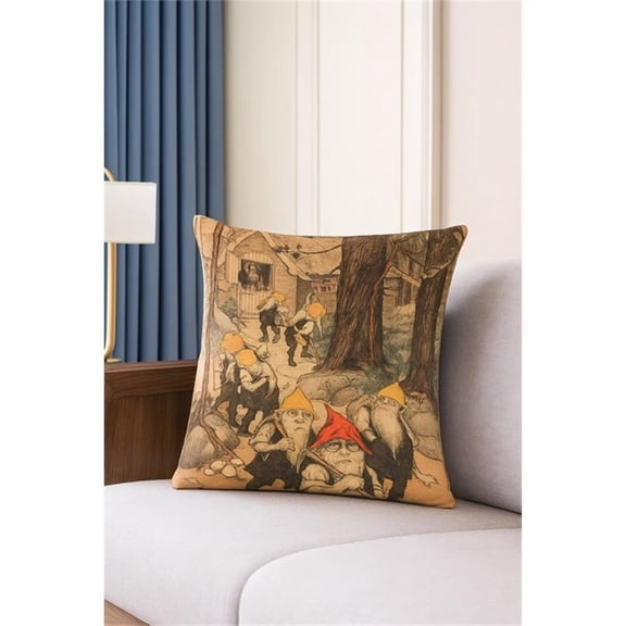 Exquisite Luxury Arts & Crafts Sofa Cushion Cover Only in Multi Color