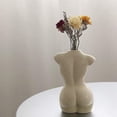thumbnail image 3 of Forma de jarrón de cuerpo femenino, escultura en forma de cuerpo, lindos floreros de brotes, decoración moderna y elegante para el hogar Boho, 3 of 4