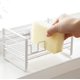thumbnail image 4 of Soporte de esponja, escurridor de esponja con bandeja extraíble, organizador de cocina para fregadero, baño, Weiß TUNC Sencillez, 4 of 5