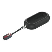 Defendme Loud Personal Safety Alarm For Self Defense and Personal Safety 120 dB, Charcoal