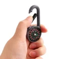 thumbnail image 6 of Outdoor Compass Carabiner Mini Camping Keychain Mountaineering Hiking Backpack Buckle with Compass Survival Children Gifts, 6 of 9