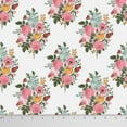 thumbnail image 1 of Soimoi Floral Printed Pure Silk 20 GSM Fabric 44 Inches Wide Material Supply By The Yard - White, 1 of 1