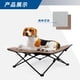 thumbnail image 3 of Portable Elevated Dog Bed Folding Pet Cot for Indoor Outdoor Traveling Camping Fold Up Steel Frame Hammock Chair ShopWise Round, 3 of 9