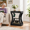 Black-1, variant on End Tables Living Room Set Of 2 With Charging Station Black