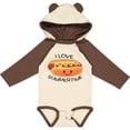 thumbnail image 3 of Inktastic I Love Summertime- Fun Hot Dog Boys or Girls Long Sleeve Baby Bodysuit, 3 of 5