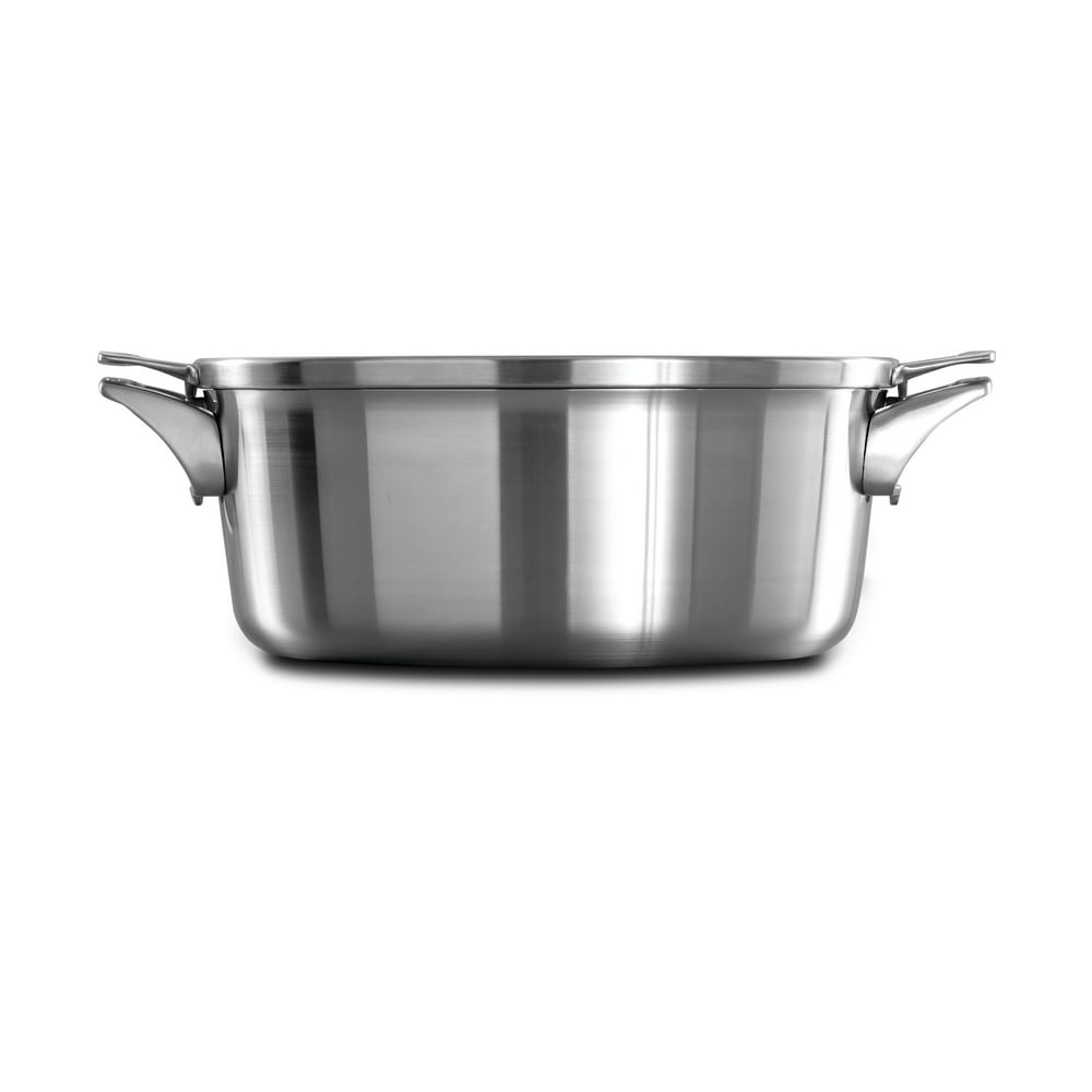 Calphalon Premier Space Saving Stainless Steel 8.5Quart Dutch Oven