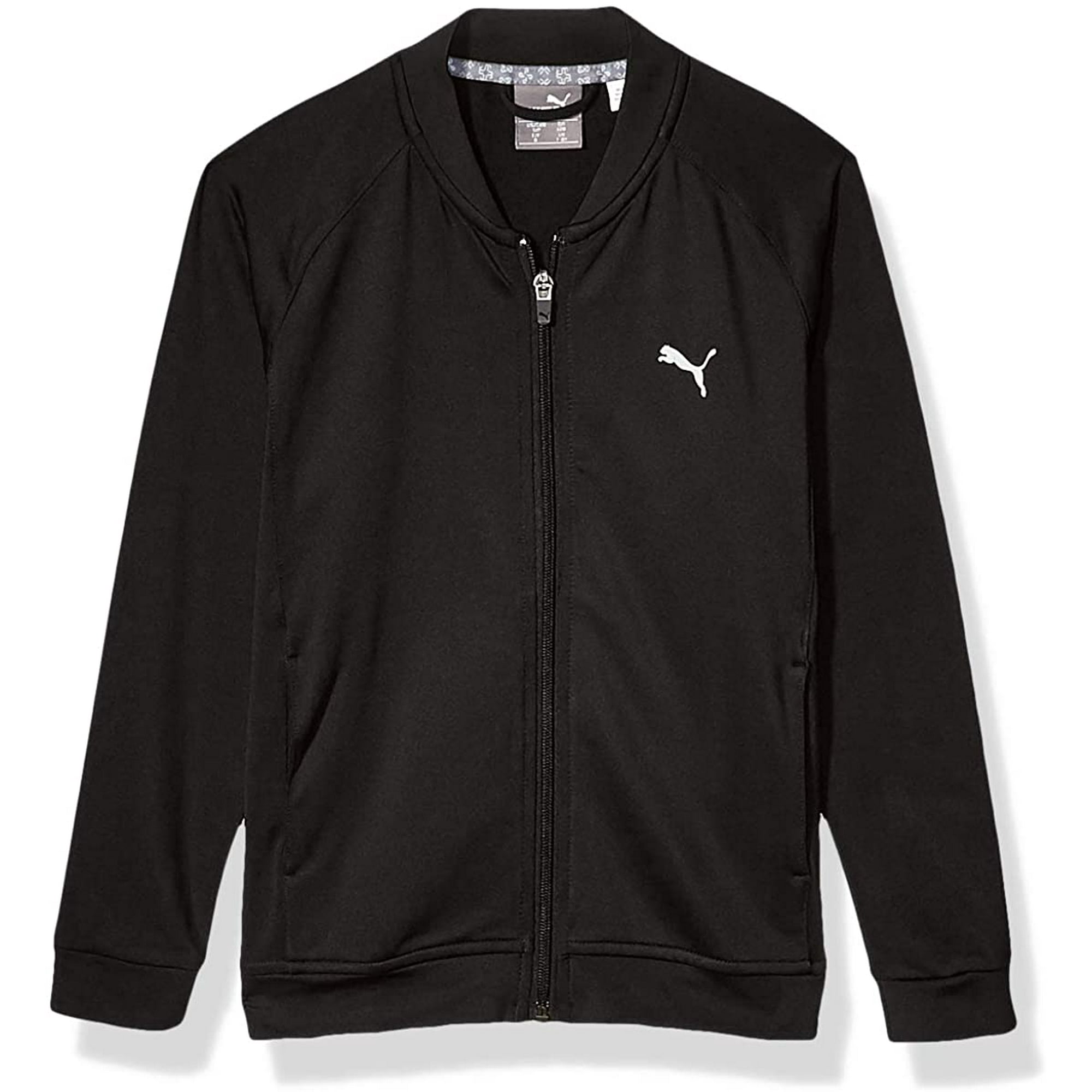 Puma Golf 2019 Boy s Full Zip Jacket PUMA BLACK x Large
