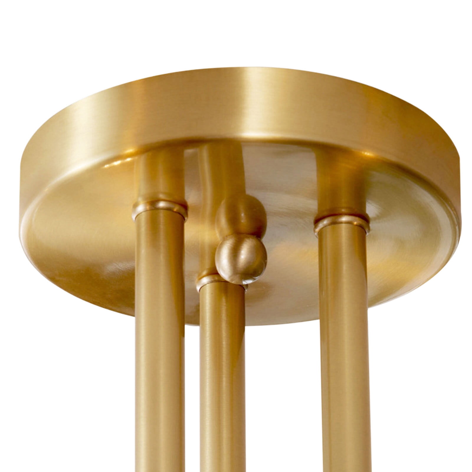 Retro Industry Artificial Satellite Chandelier Glass Globes Light Fixture Flush,Semi Flush Mount Ceiling Light Globe ,Gold Ceiling Light Fixtures for Dining Room ,Bedroom