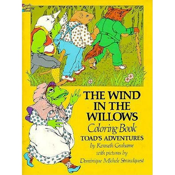  Wind in the Willow-Coloring Book - Walmart.com - Walmart.com