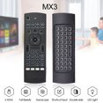 thumbnail image 2 of Lubelski MX3 Télécommande Sans Fil 2.4G Clavier Souris pour X96 H96 Android TV Box, 2 of 7