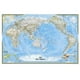 National Geographic RE01020331 Classique Mondial - Centré Pacifique - Carte Agrandie – image 1 sur 1
