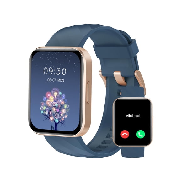 Reloj inteligente RUIMEN D1 para mujeres y hombres con pantalla HD y frecuencia cardíaca