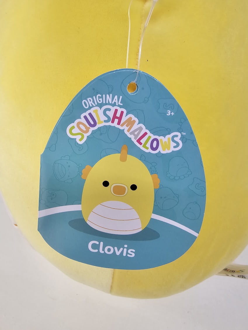 Squishmallows Official Kellytoys Plush 12 Inch Clovis the Yellow Seahorse Sealife Squad Ultimate Soft Plush Stuffed Holiday Toy