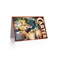 thumbnail image 2 of Carter The Great The Magician Advertising Birthday Greetings Card Plus Envelope Blank inside, 2 of 3