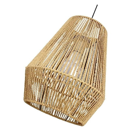 Rustic Pendant Lamp Shade Handmade Handwoven for Kitchen lamp shade