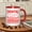 Red, variant on Ceramic Coffee Mug for Dental Assistants Featuring a Humorous Quote And Dental Tool Graphics, Designed in White with Red Lettering. an Ideal Gift for Dentists And Dental Staff, Suitable for Office Us