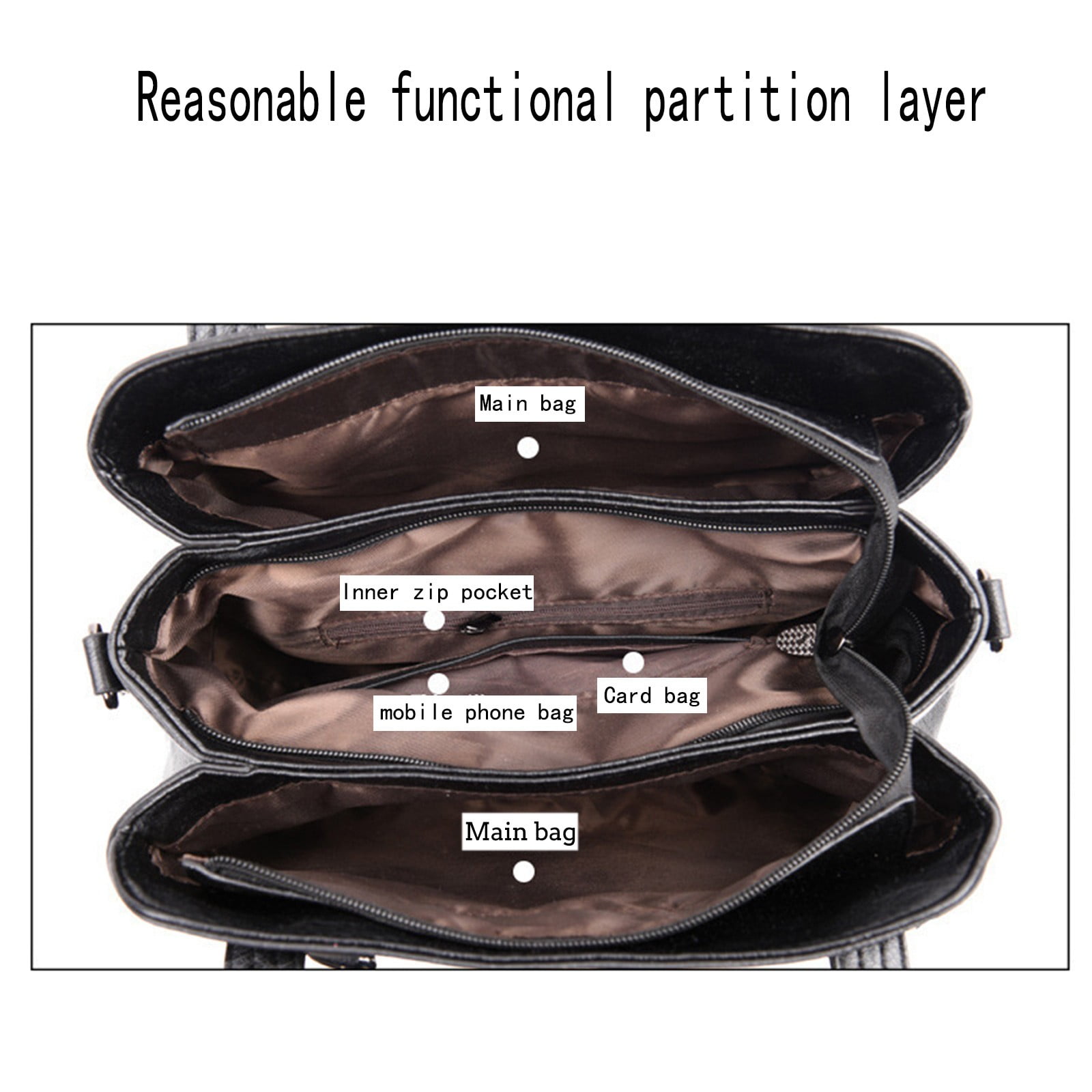 Mepaouo Tote Bag for Women Leather Fashion Hobo Purse Shoulder Handbags with Adjustable Strap