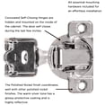thumbnail image 2 of Hickory Hardware P5127-10Pack Pack Of (10) Pairs - Nickel, 2 of 3