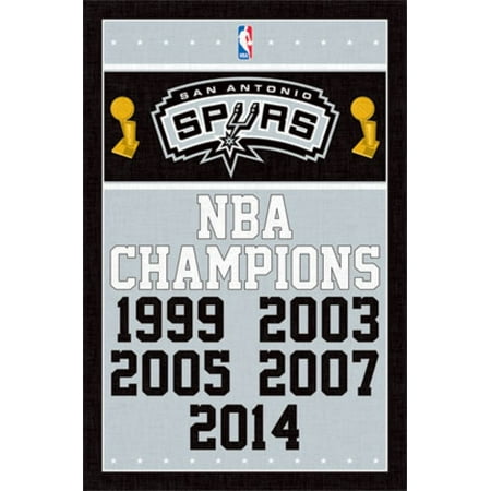 San Antonio Spurs - Champions 14 Poster Print