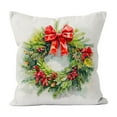 thumbnail image 2 of Christmas Pillow Cover Holiday Decoration Sofa Decoration Linen Pillow Home Sofa Holiday Decoration Pillow Cover, 2 of 6