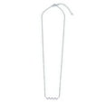 thumbnail image 2 of Round Clear Cubic Zirconia Zigzag Line Pendant Necklace Sterling Silver, 2 of 3