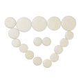 thumbnail image 5 of 17 in 1 Replacement Felt Clarinet Woodwind Instrument Pads (White), 5 of 5