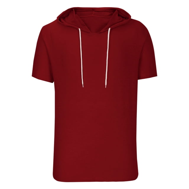 Playeras Interiores Hombre Camiseta Deportiva De Manga Corta De Verano Para Hombre Con Capucha