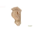 thumbnail image 3 of BingLTD -10" Tall Corbel Traditional Solid Rubberwood - 1 PC (C19-RW-UNF), 3 of 5