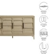thumbnail image 2 of Sinya Sideboard in Light Oak, 2 of 10