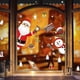 thumbnail image 5 of Adhesivos para ventanas de Navidad, pegatinas de pared para ventanas de Navidad, lindas pegatinas estáticas de PVC con renos de Papá Noel para decoración de ventanas para el hogar(1 unidad), 5 of 5