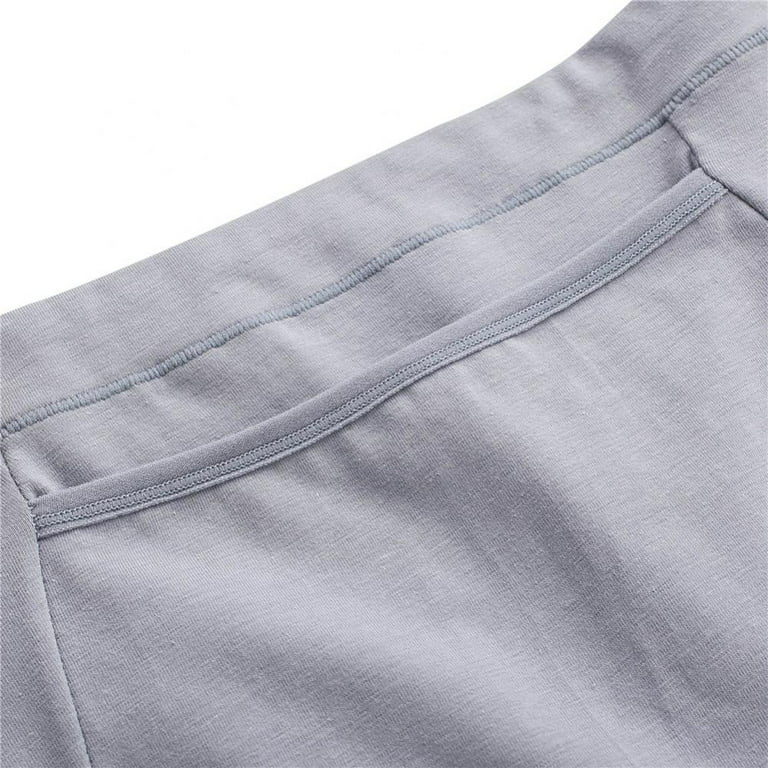 Xmarks 5 Packs Women's Physiological Underwear with Pocket Leak Proof  Widened Pure Cotton Crotch Medium Waist Sanitary Pants 