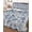 Light Gray Light Blue, variant on Twin Quilt Bedding Set, Coastal Nautical Reversible Summer Quilt 3 Pieces, Summer Ocean Beach Sea Corals Blue Lightweight Bedspreads Coverlets with 2 Pillow Shams for All Seasons