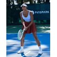 thumbnail image 4 of Pinspark Pleated Skirts for Women High Waisted Tennis Skort with Shorts Tummy Control Golf Skorts Quick Dry Skater Skirt, 4 of 6