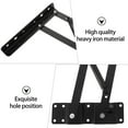 thumbnail image 2 of OUNONA 1 Pair Folding Table Mechanism with Slow Raised and Folded for Coffee Table, 2 of 7