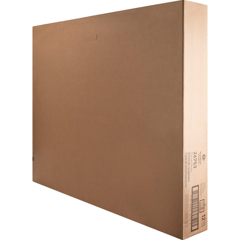 Business Source Lift-off Lid Light Duty Storage Box - External Dimensions: 15 Business Source Lift-off Lid Light Duty Storage Box - External Dimensions: 15
