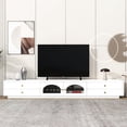 thumbnail image 2 of Elegant white TV stand / Beautify the living environment, 2 of 5
