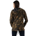 thumbnail image 6 of Ma Croix Womens Hooded Satin Lined Anorak Jacket Plus Size Safari Military Parka, 6 of 8