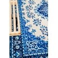 Global Persian Blue and White Medallion Rug